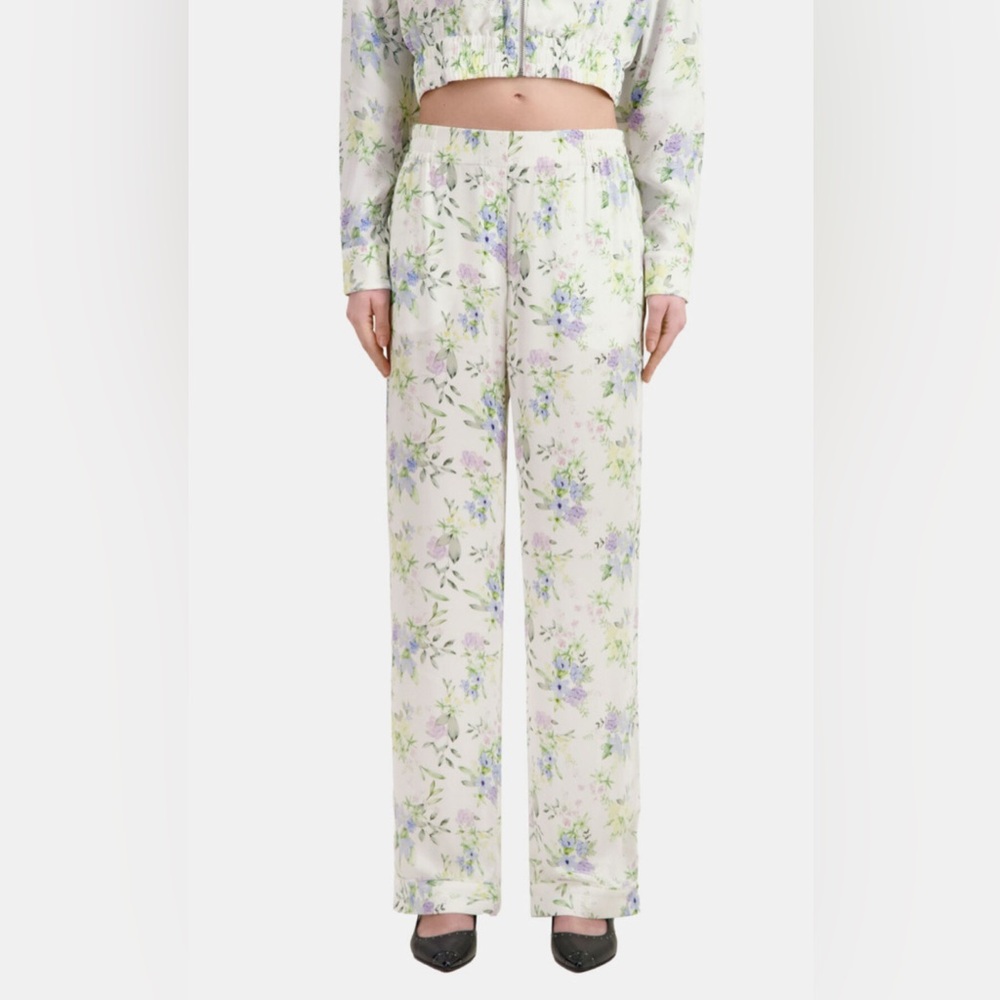 NWT The Kooples Floral Print Pants size 1 / small
